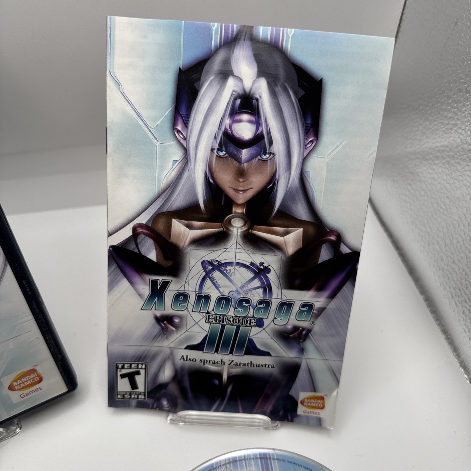 Xenosaga Episode III Also Sprach Zarathustra PS2 CIB Complete Tested