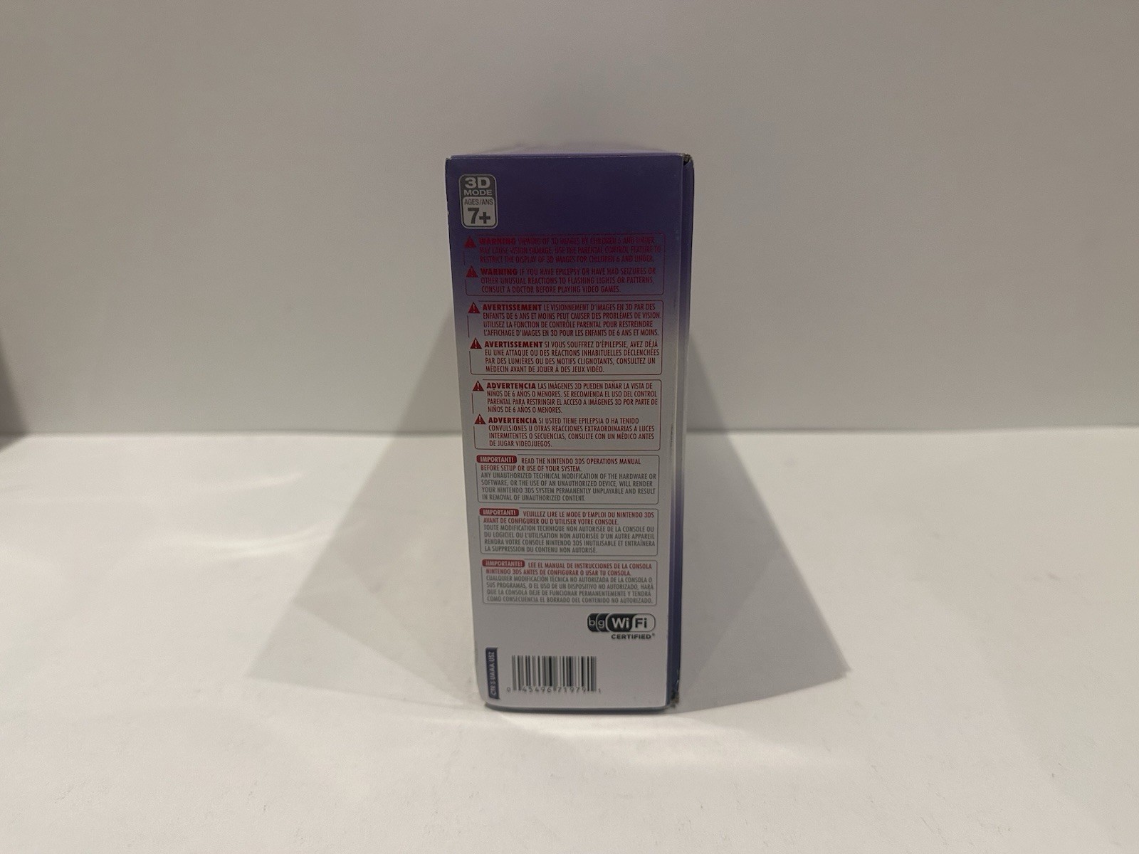 Nintendo 3DS Midnight Purple Console Brand New Sealed