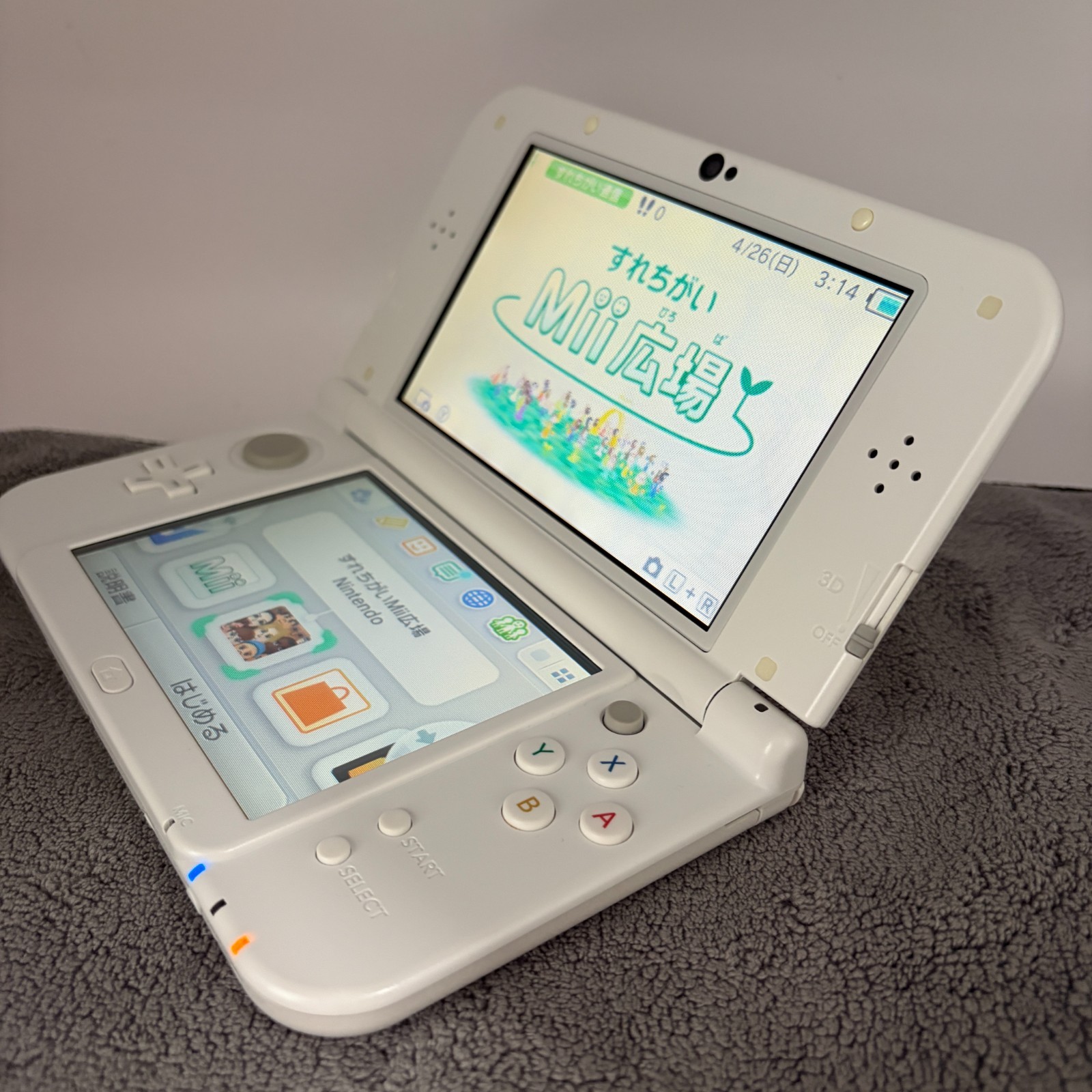 【Excellent5 box】IPS Nintendo NEW 3DS LL XL Pearl White Handheld Game Console