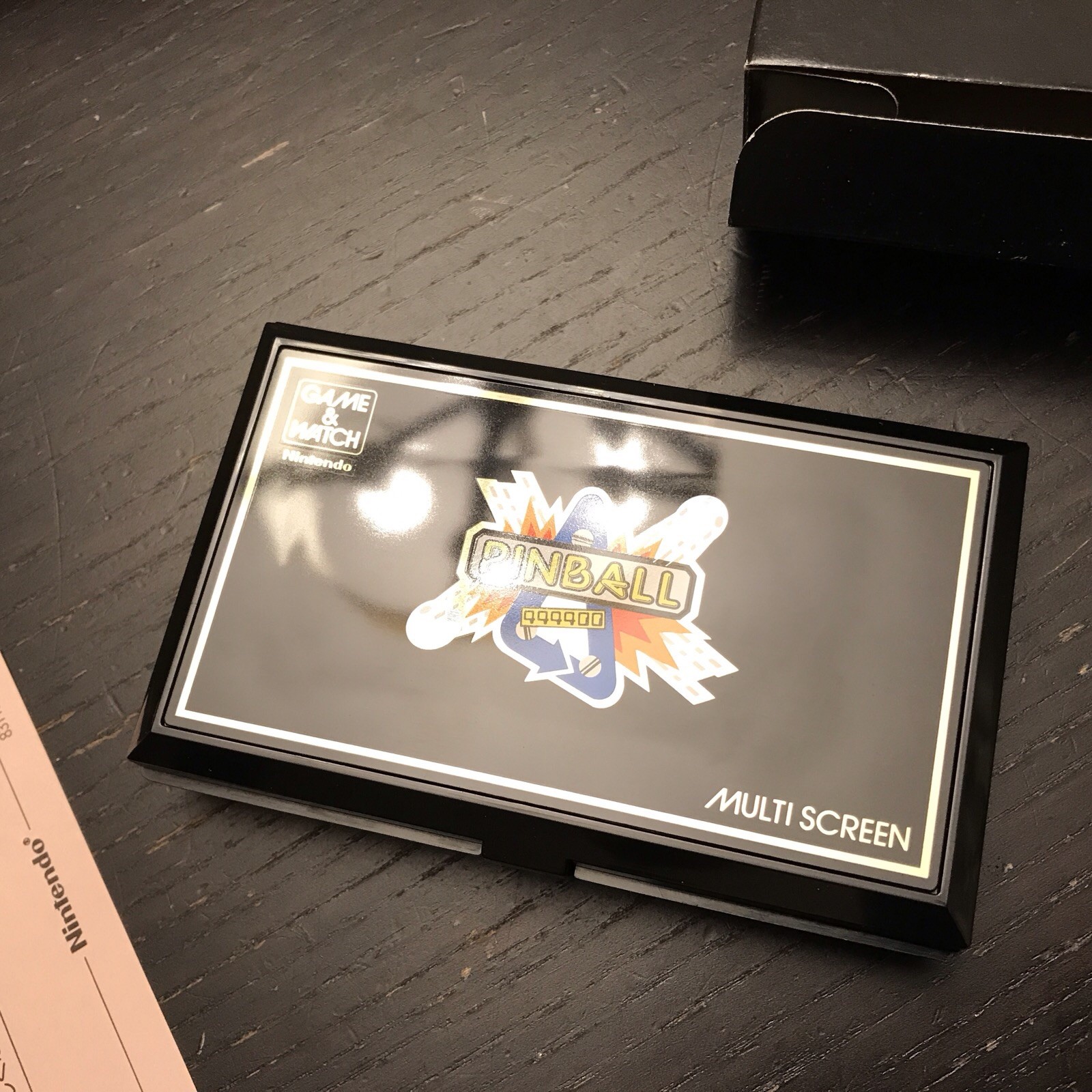 Nintendo Game And Watch Pinball PB-59 Japanese Amazing Collectors Condition NOS