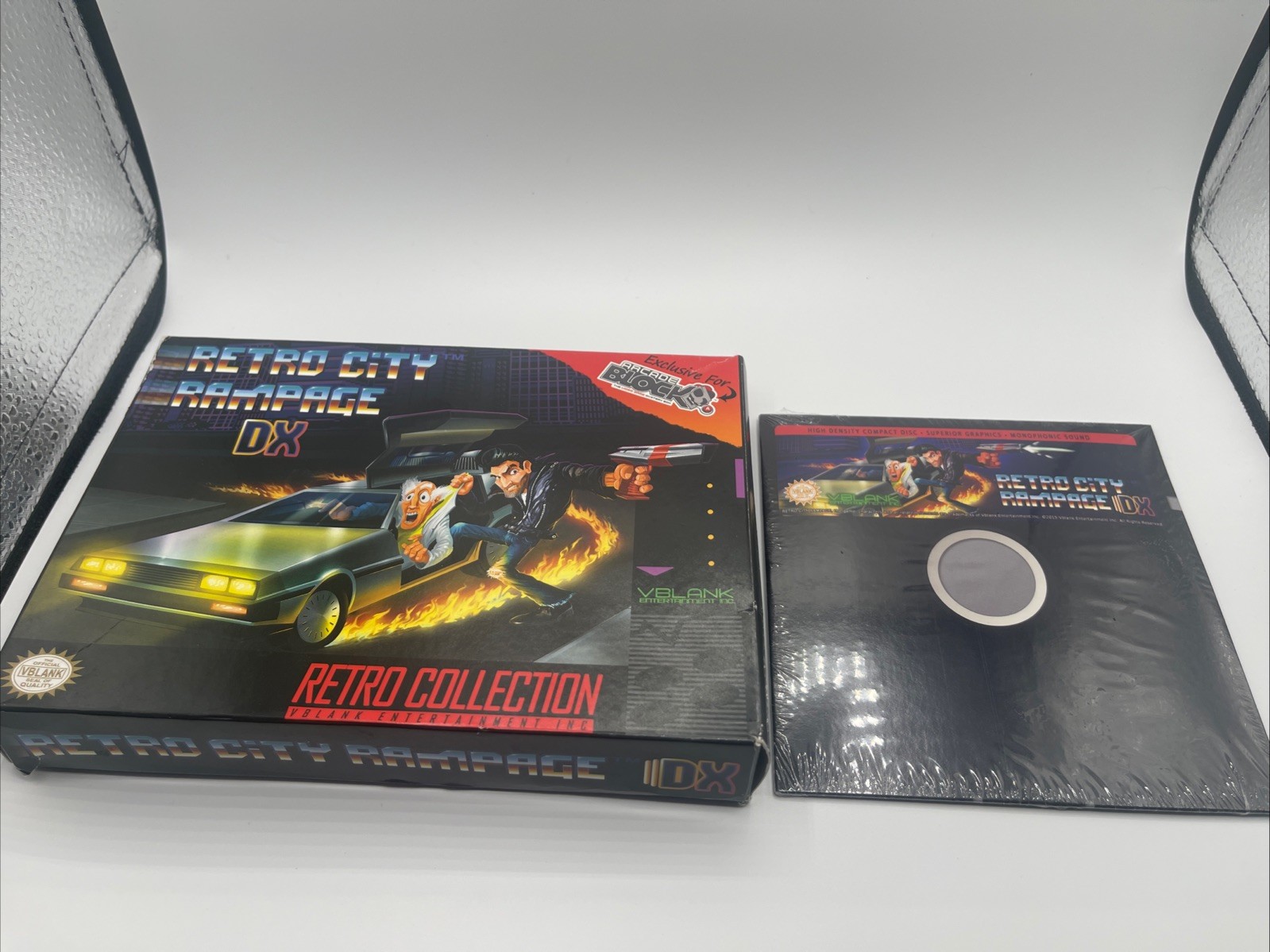 Retro City Rampage DX PC — Opened Box, Sealed Disc (Retro Collection, 2015)