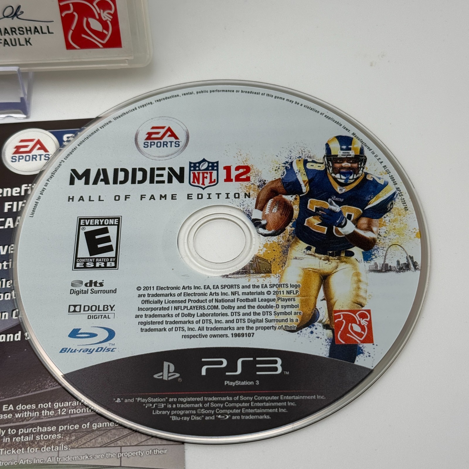 Madden NFL 12: Hall of Fame Edition (Sony PlayStation 3, PS3) Complete CIB