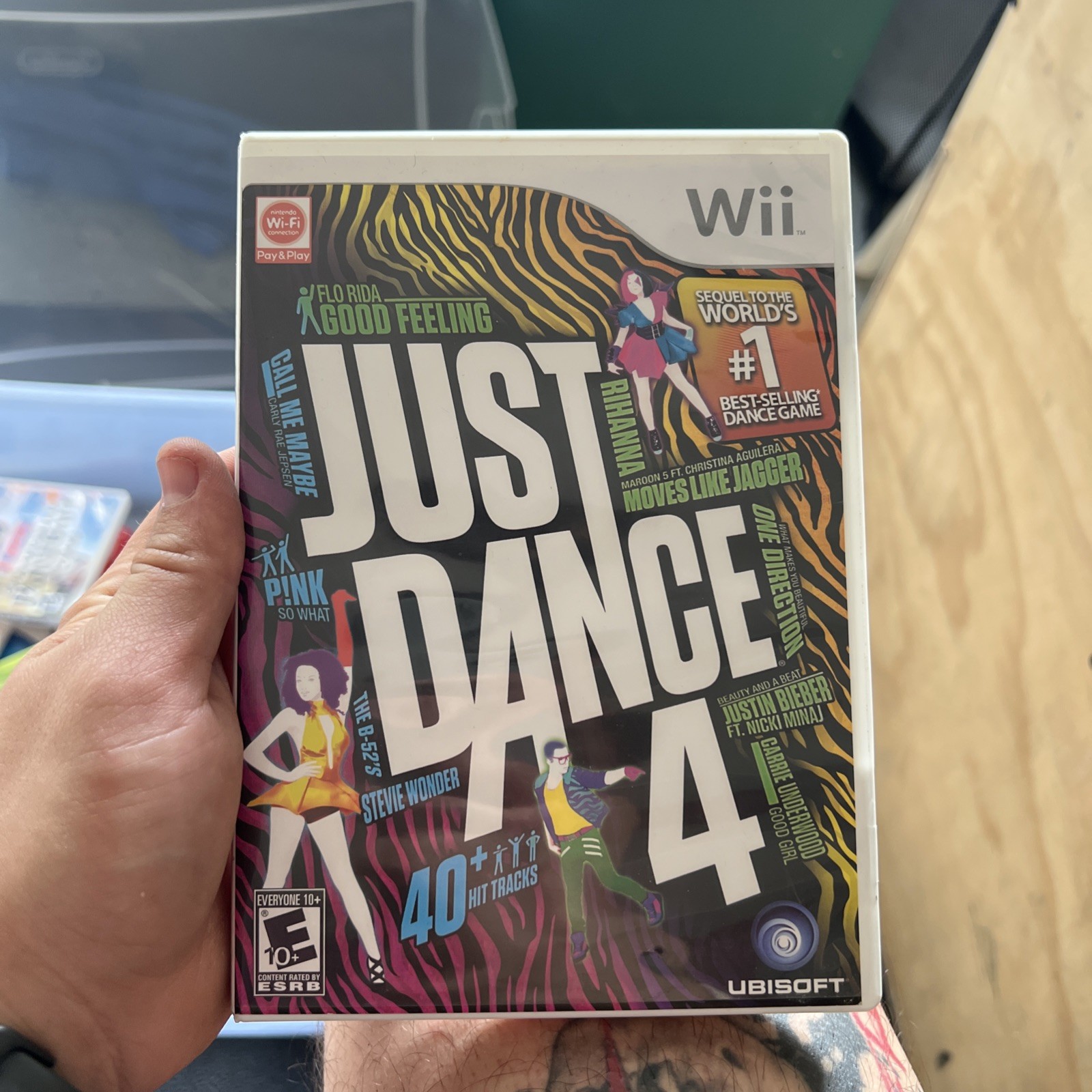 Just Dance 4 (Nintendo Wii, 2012)