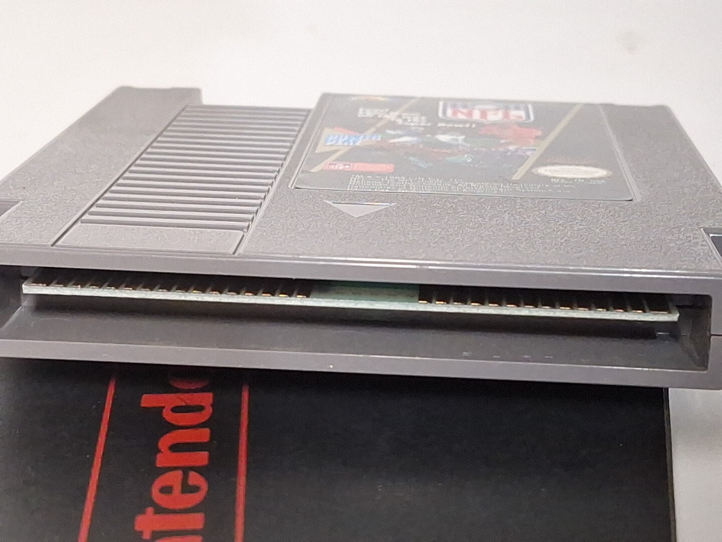 NFL Football Power Play Series Nintendo NES Vintage original game cartridge