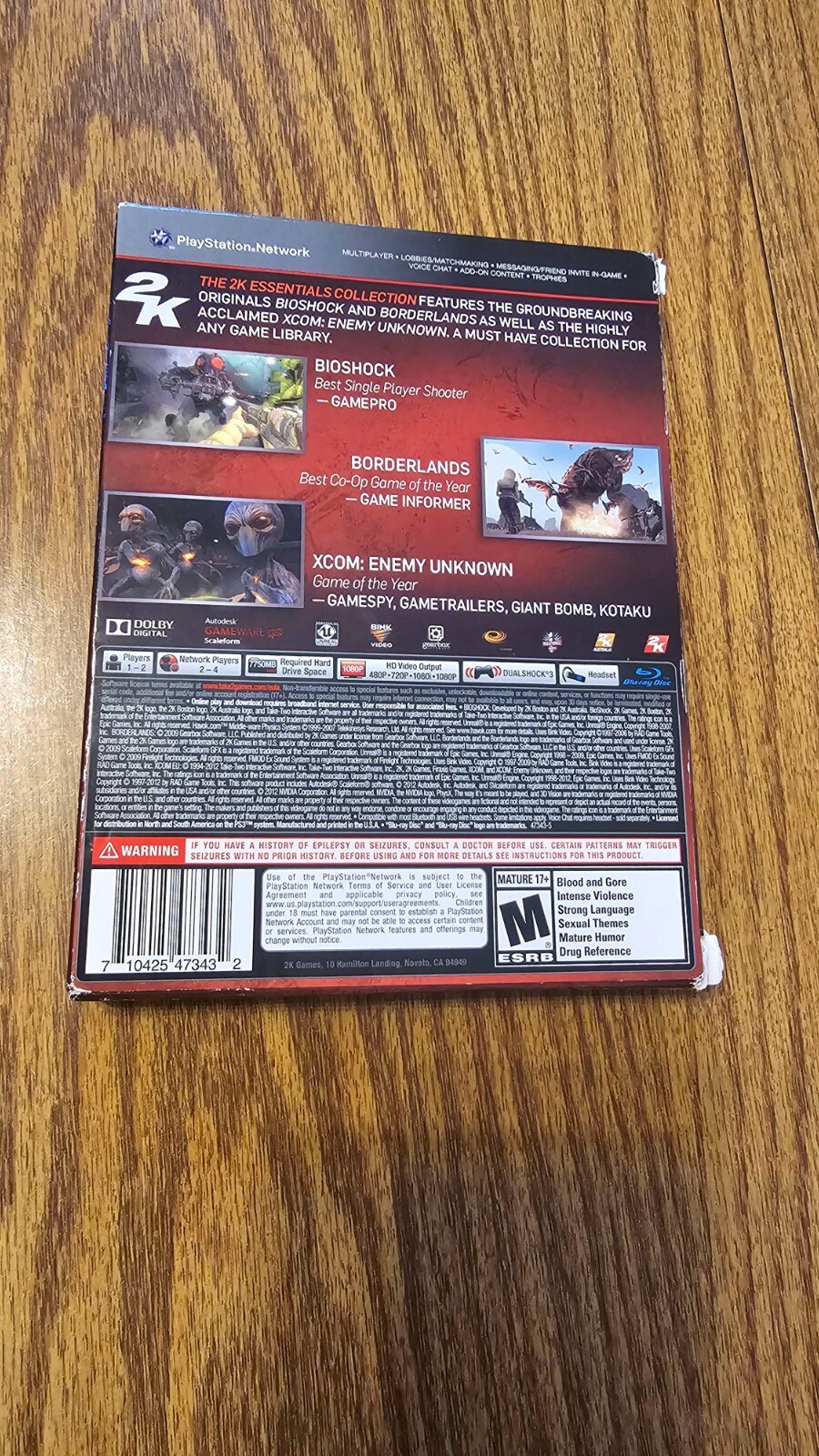 2K Essentials Collection (Sony PlayStation 3, 2013)