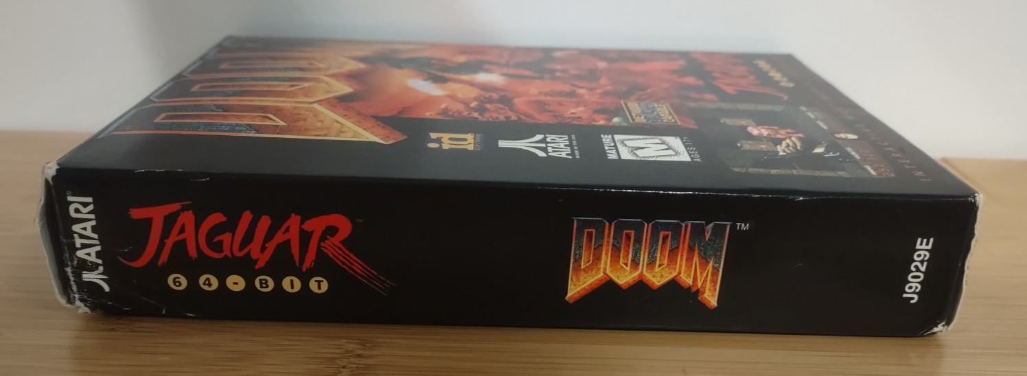 Doom (Atari Jaguar 64-Bit, 1994) (includes game, box, and manual)