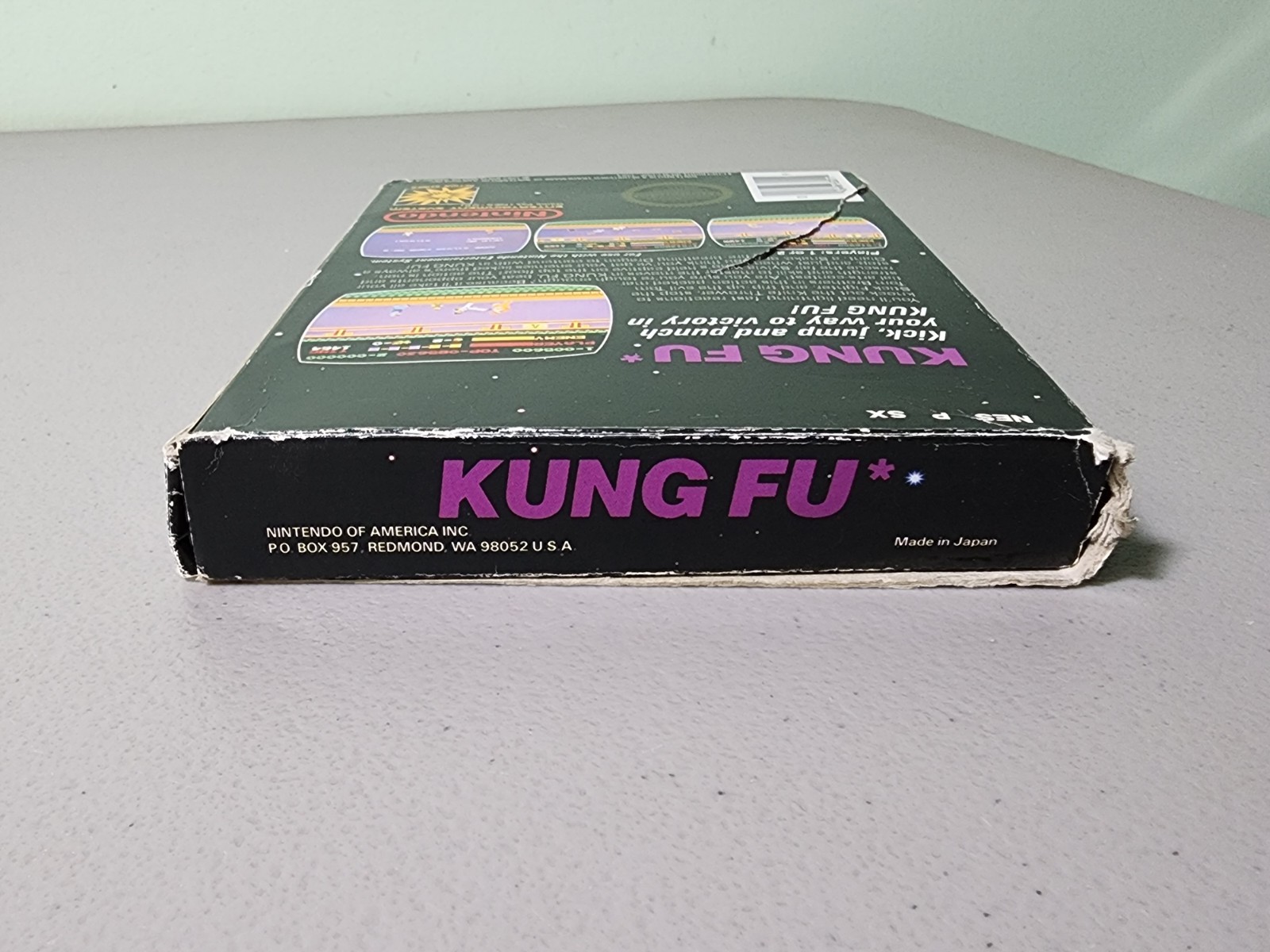 Kung Fu (Nintendo Entertainment System, 1985) CIB Complete Tested *READ*
