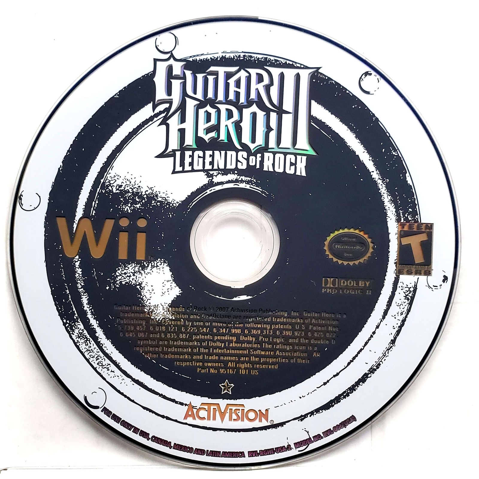 Guitar Hero III Legends of Rock – Nintendo Wii Pristine 180 Day Guarantee