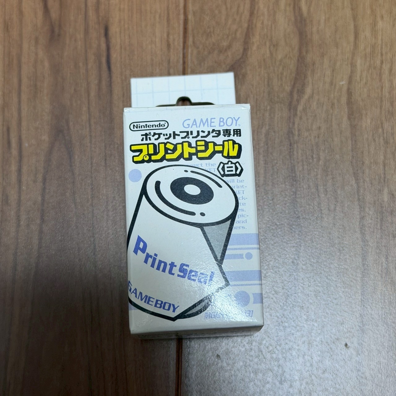 Pocket printer print seal Game Boy white Gameboy GB Nintendo Pocket Camera