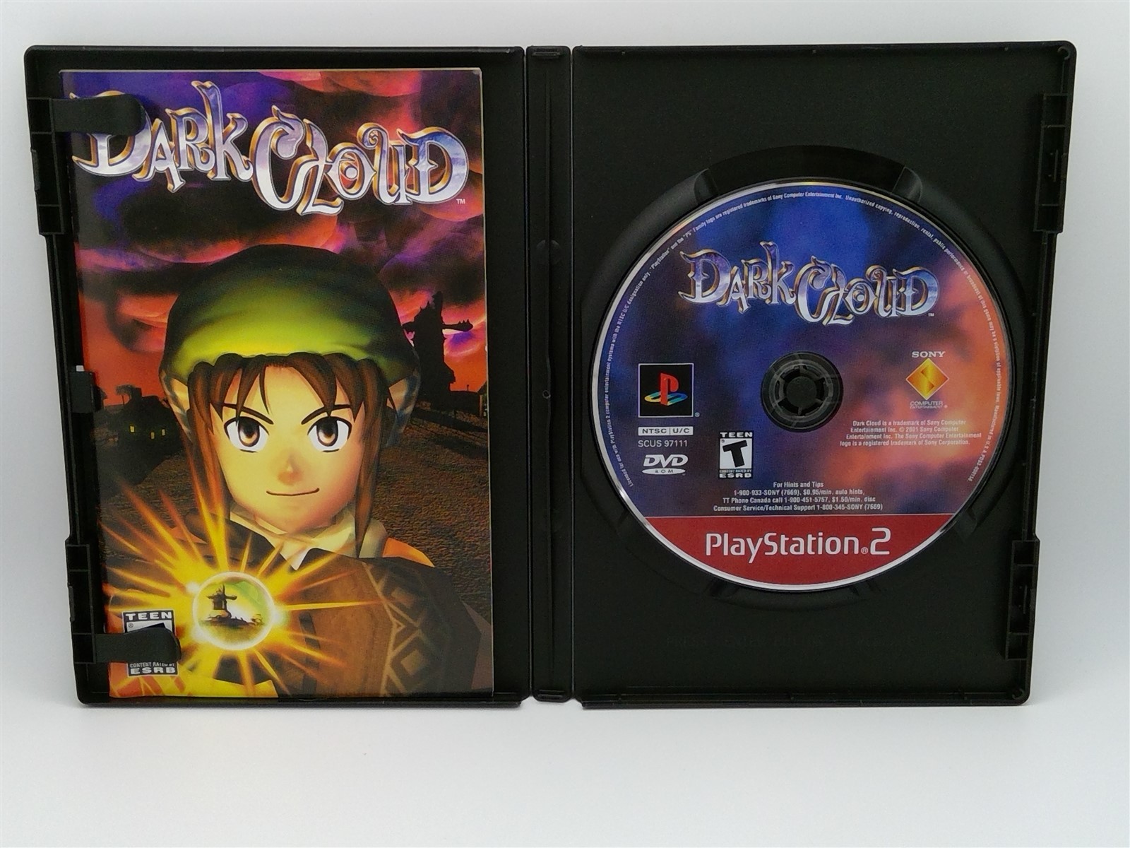 Dark Cloud (Sony PlayStation 2, 2001) Complete Tested Working – Free Ship
