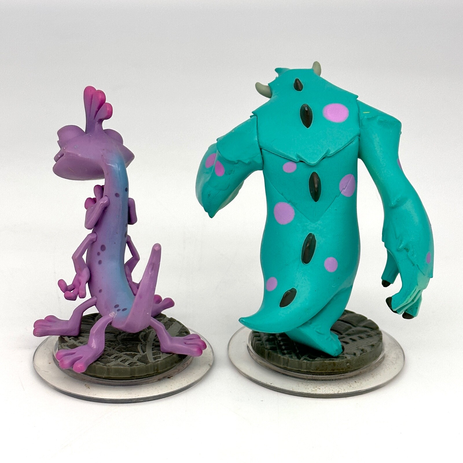 Disney Infinity Monsters Inc – Lot of 3 Sulley & Randall + Crystal