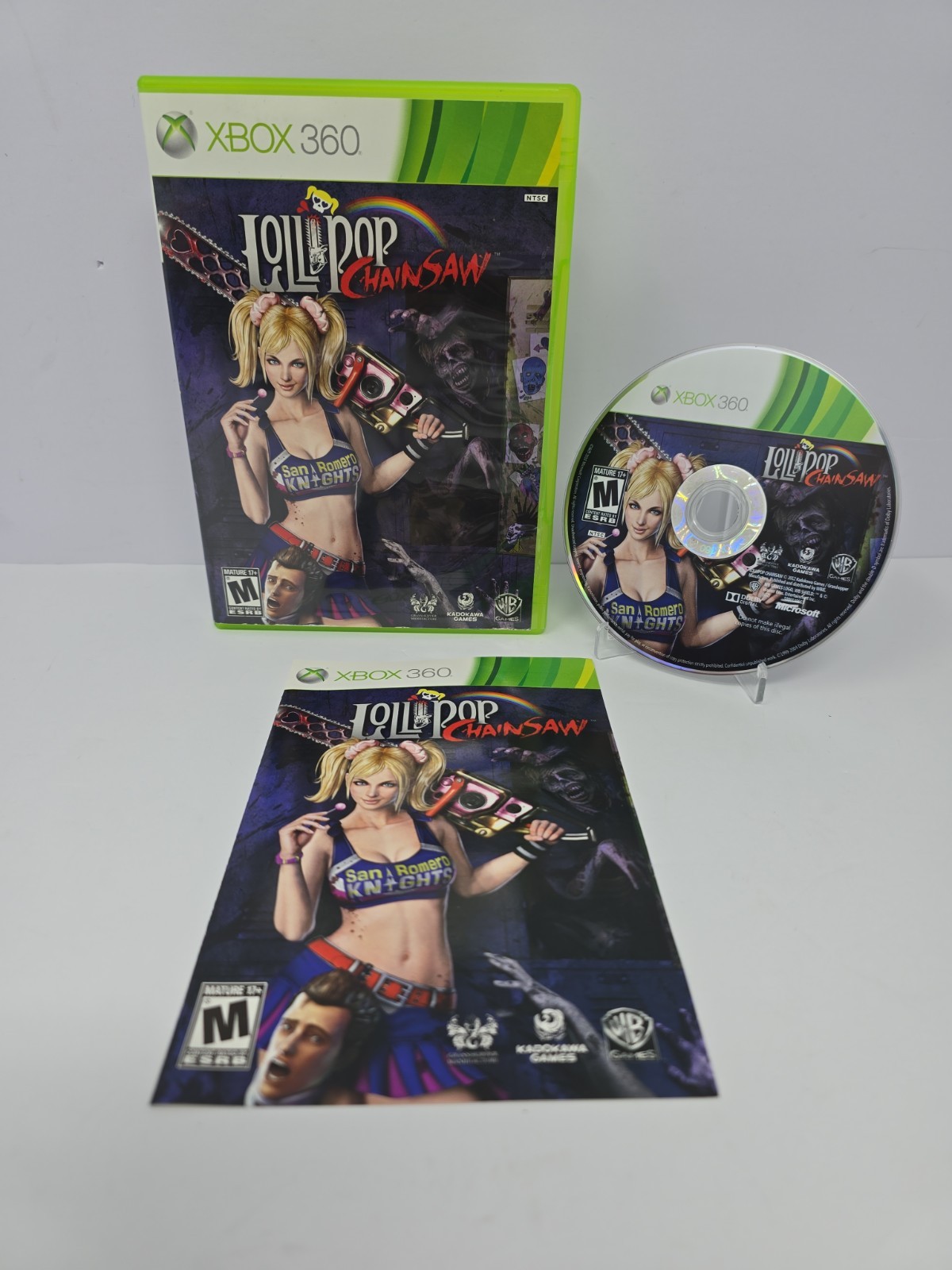 Lollipop Chainsaw (Microsoft Xbox 360, 2012)