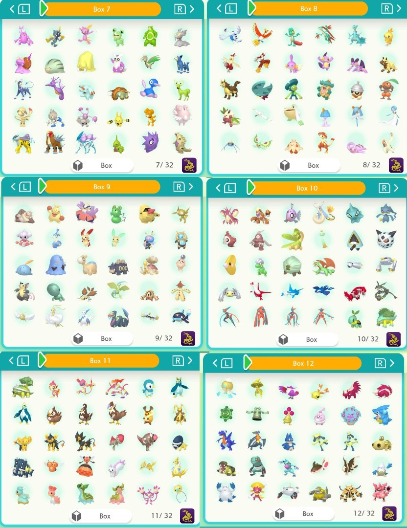 Pokemon HOME Living Dex Scarlet Purple + DLC | Shiny Non-Shiny | +900 Pokemon