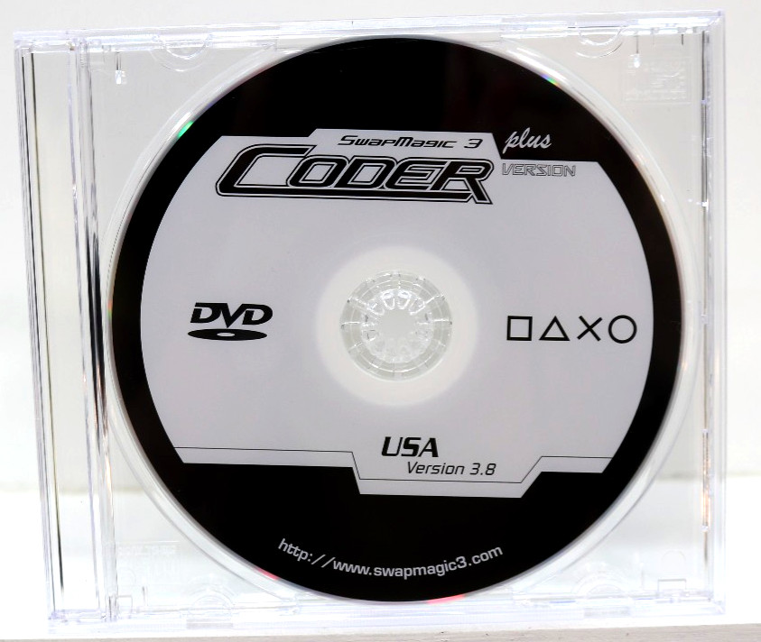 SwapMagic 3 Coder Plus USA Version 3.8 DVD Sony Playstation 2 (61606)