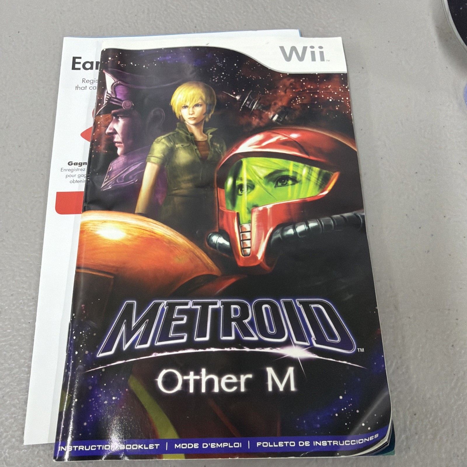Metroid: Other M (Nintendo Wii, 2010) CIB Tested And Working