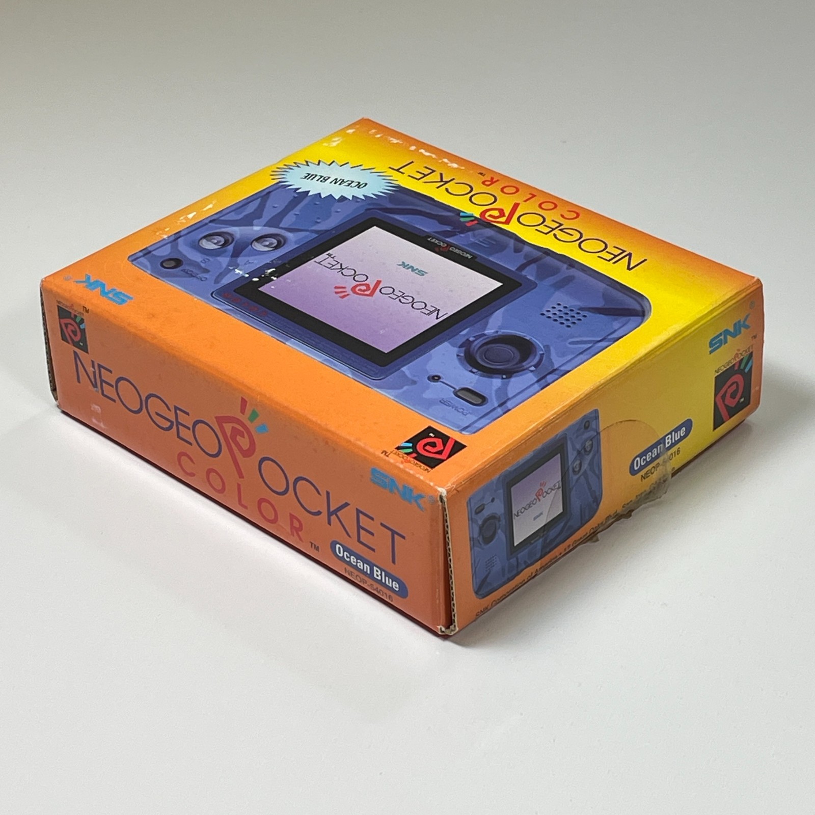 Neo Geo Pocket Color Ocean Blue CIB with Sonic The Hedgehog Game – WORKS