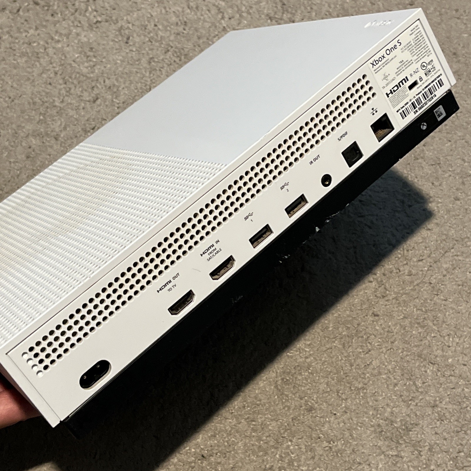 Microsoft Xbox One S 1TB Console w/ Controller HDMI Power Cable