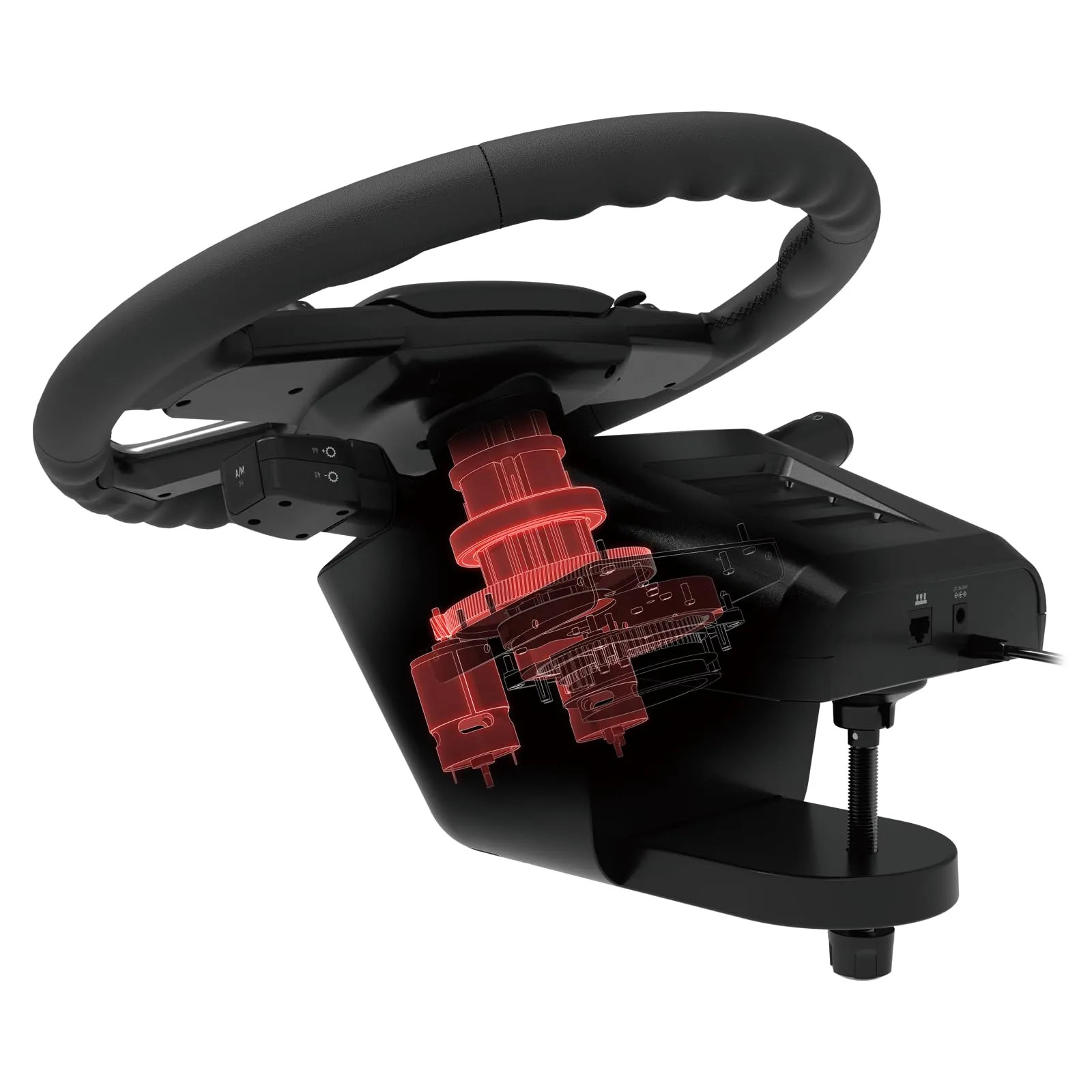 HORI HPC-044U Truck Control System Force Feedback Steering Wheel Shifter Pedals