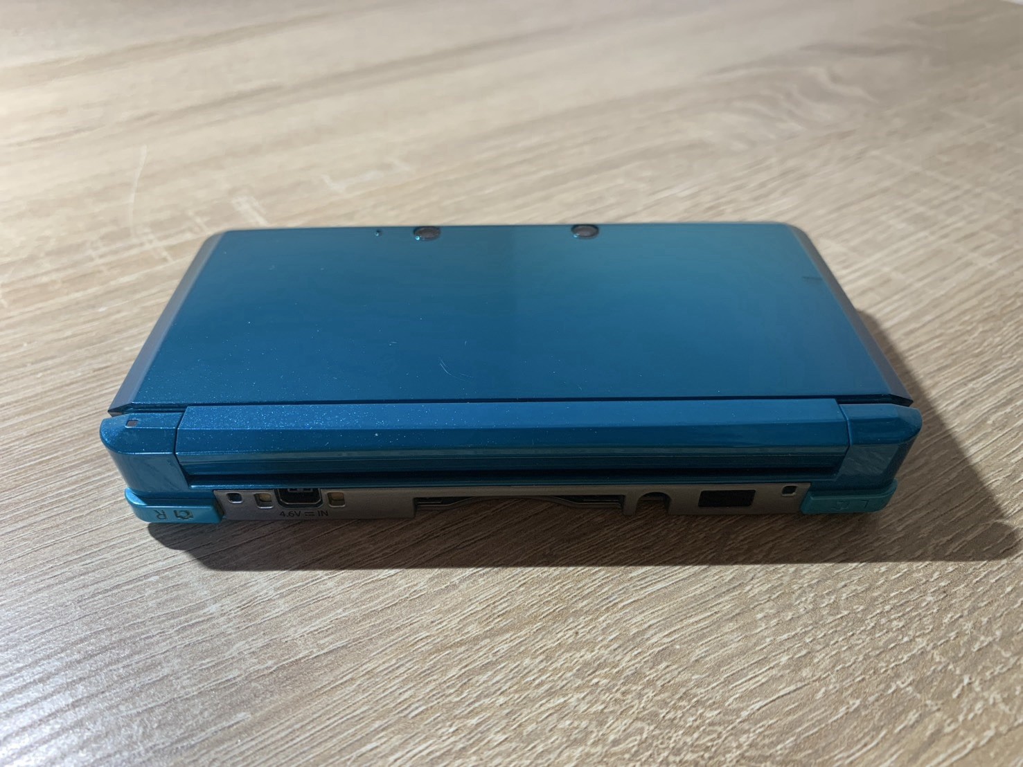 0711 Nintendo 3DS Aqua Blue Very Good TESTED 290g