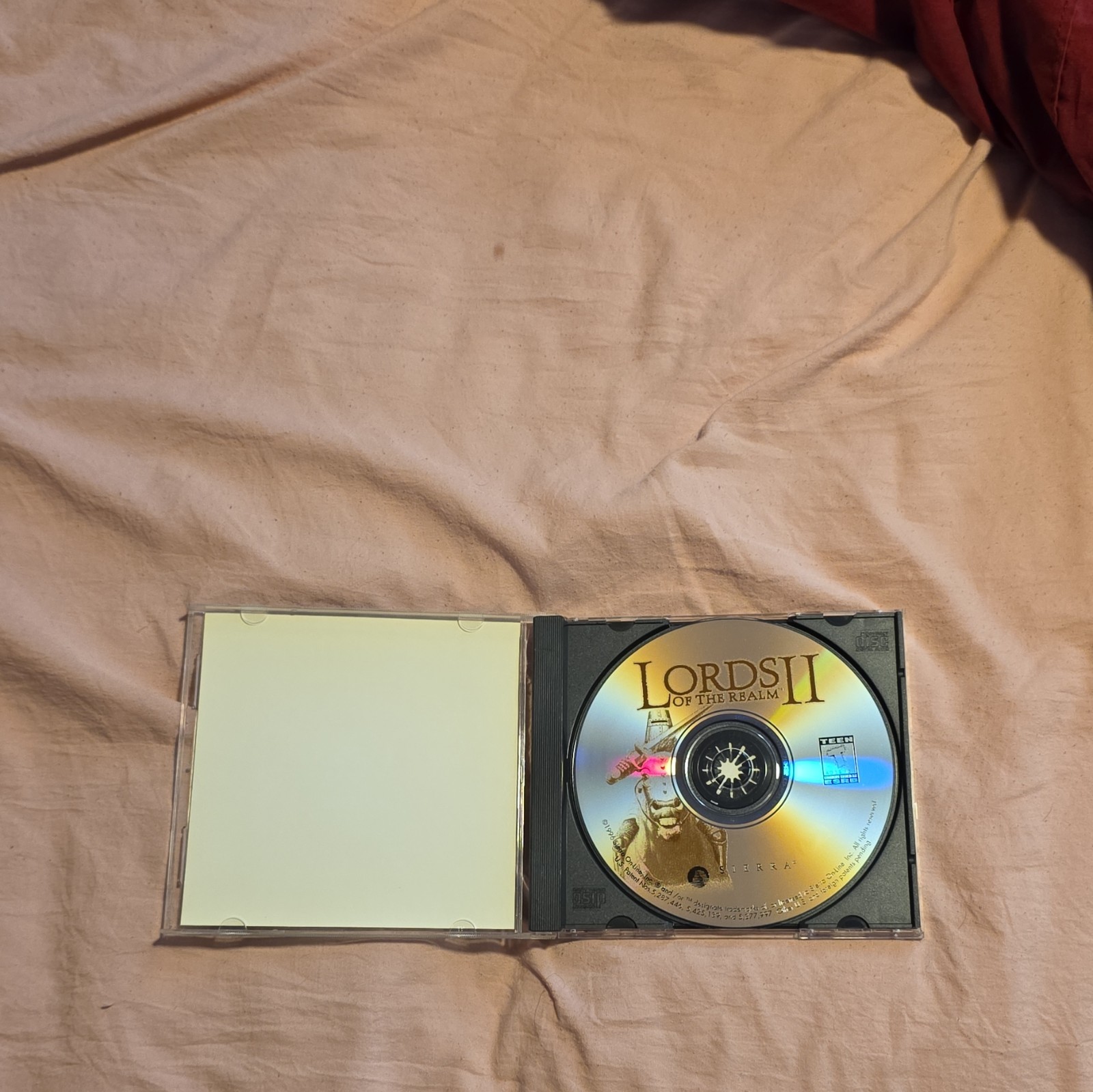Sierra Lords of the Realm II PC CD-ROM 1996 Strategy T-Teen