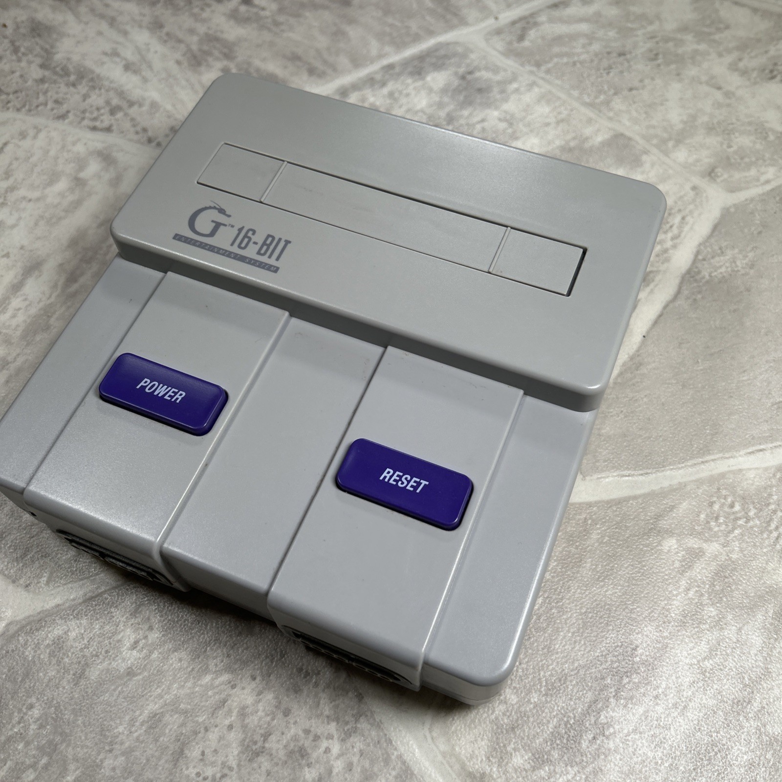 Gamerz Tek 16-Bit Entertainment System Gaming Console – Untested