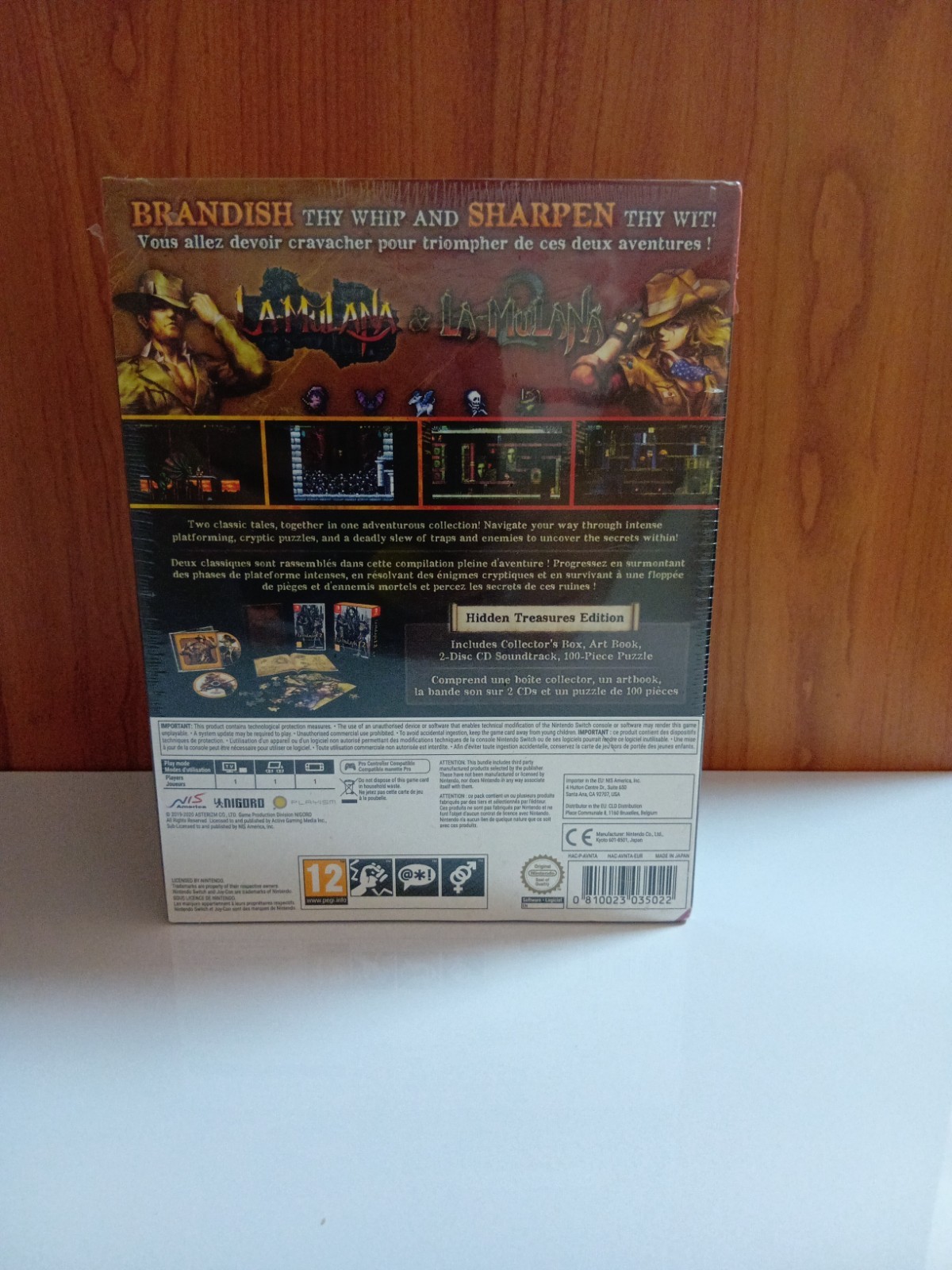 La-Mulana 1 & 2 Hidden Treasures Edition (Nintendo Switch 2019) PAL Read