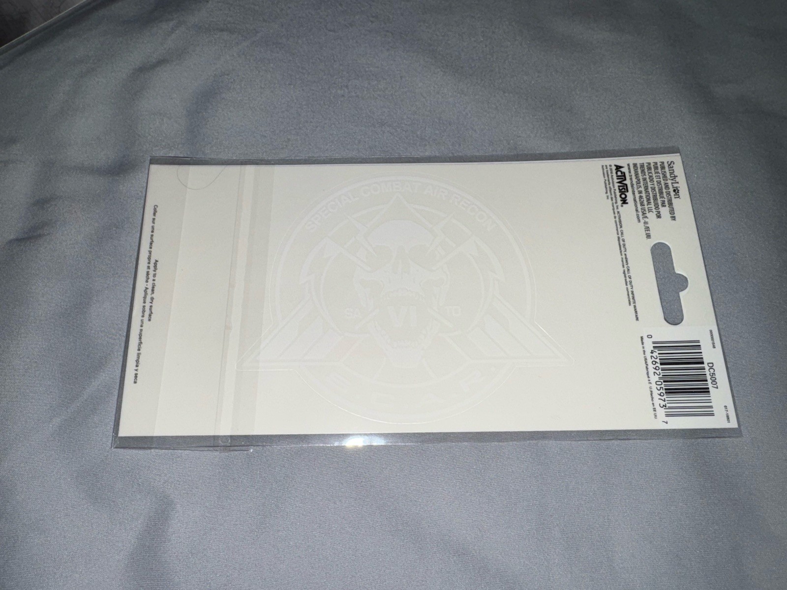 Call Of Duty SCAR Vinyl Decal