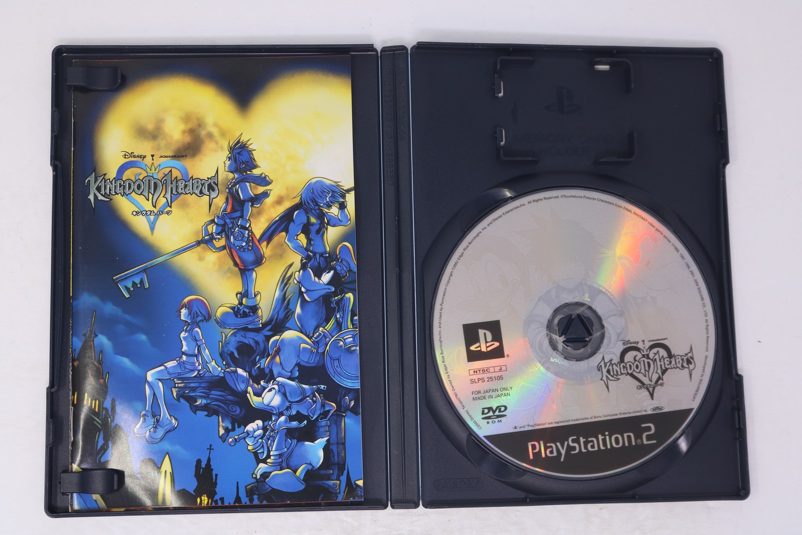 Kingdom Hearts PlayStation 2 NTSC-J Japan (Region Locked) SLPS 25105 JPN