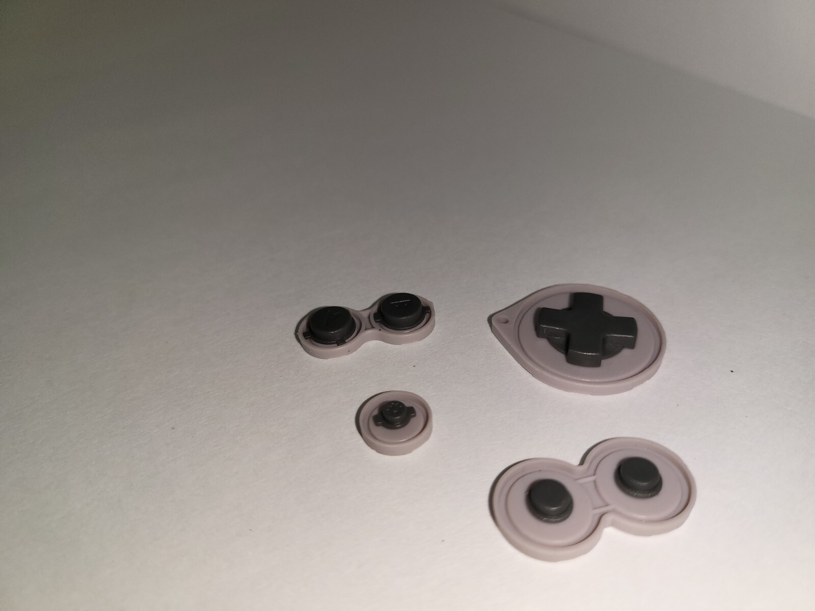Rubber + Plastic Buttons Contacts Conductive Silicon Pads for Gameboy Advance SP