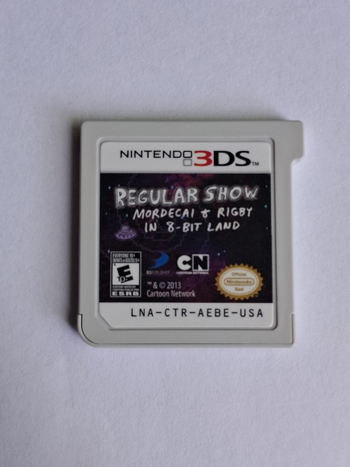 Regular Show 3DS Mordecai Rigby 8 Bit Land Nintendo Complete Tested Working CIB