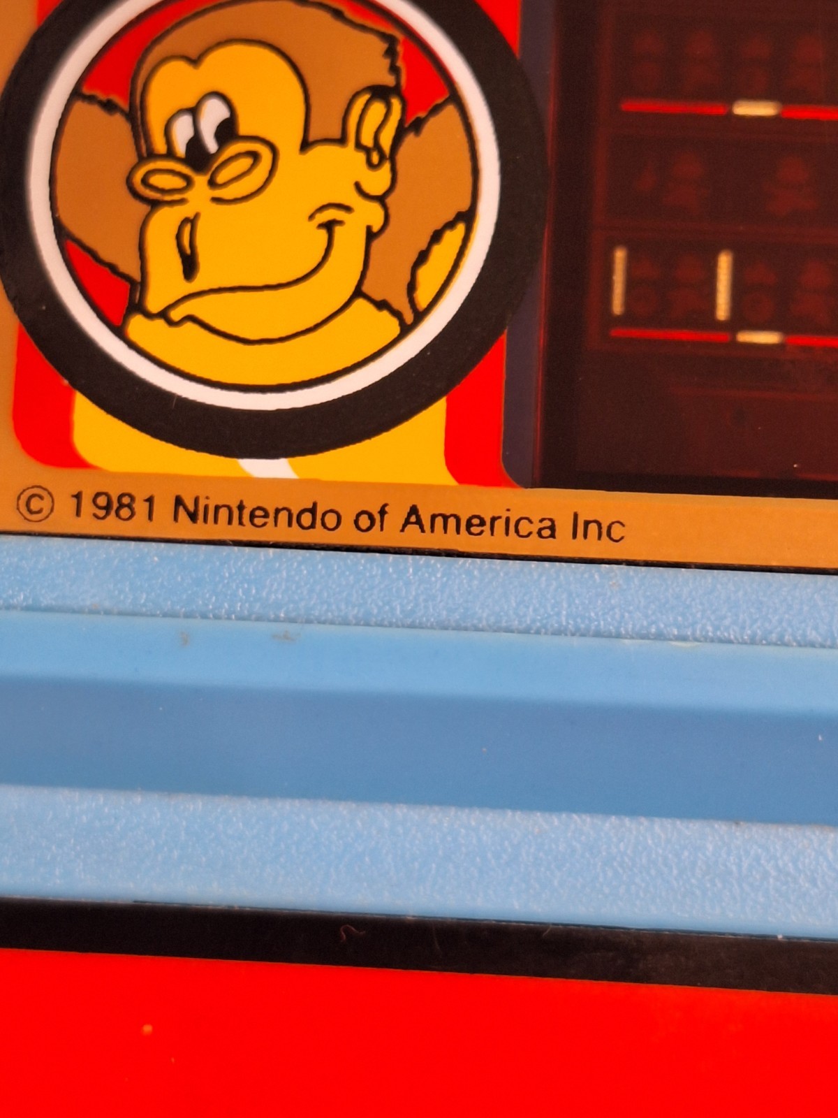 Vintage 1981 Coleco – Donkey Kong Mini Tabletop Arcade Game Nintendo WORKS