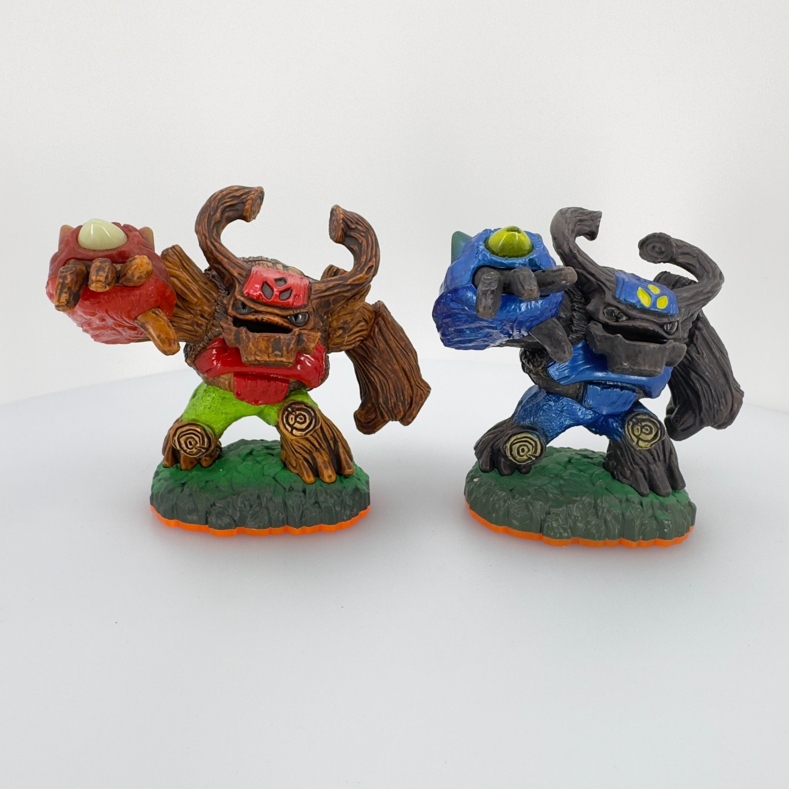 Skylanders Giants Gnarly Tree Rex And Tree Rex Figures Activision Tested Reset