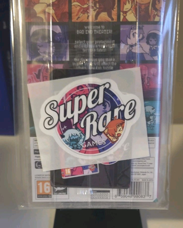 Bad End Theater (Nintendo Switch, 2025) – Super Rare Games #148 Brand New Sealed