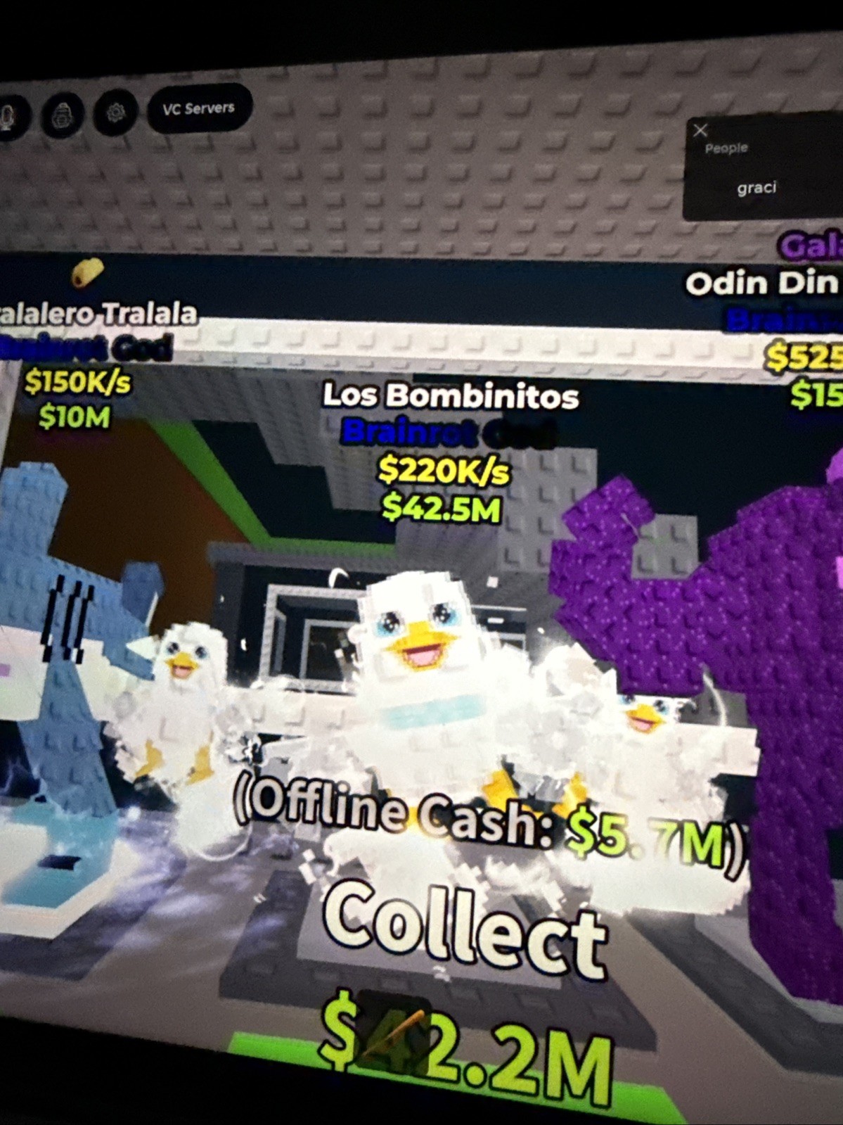 Steal a Brainrot Secret Top Tier Lot Of 11 Or You Can Pick Any