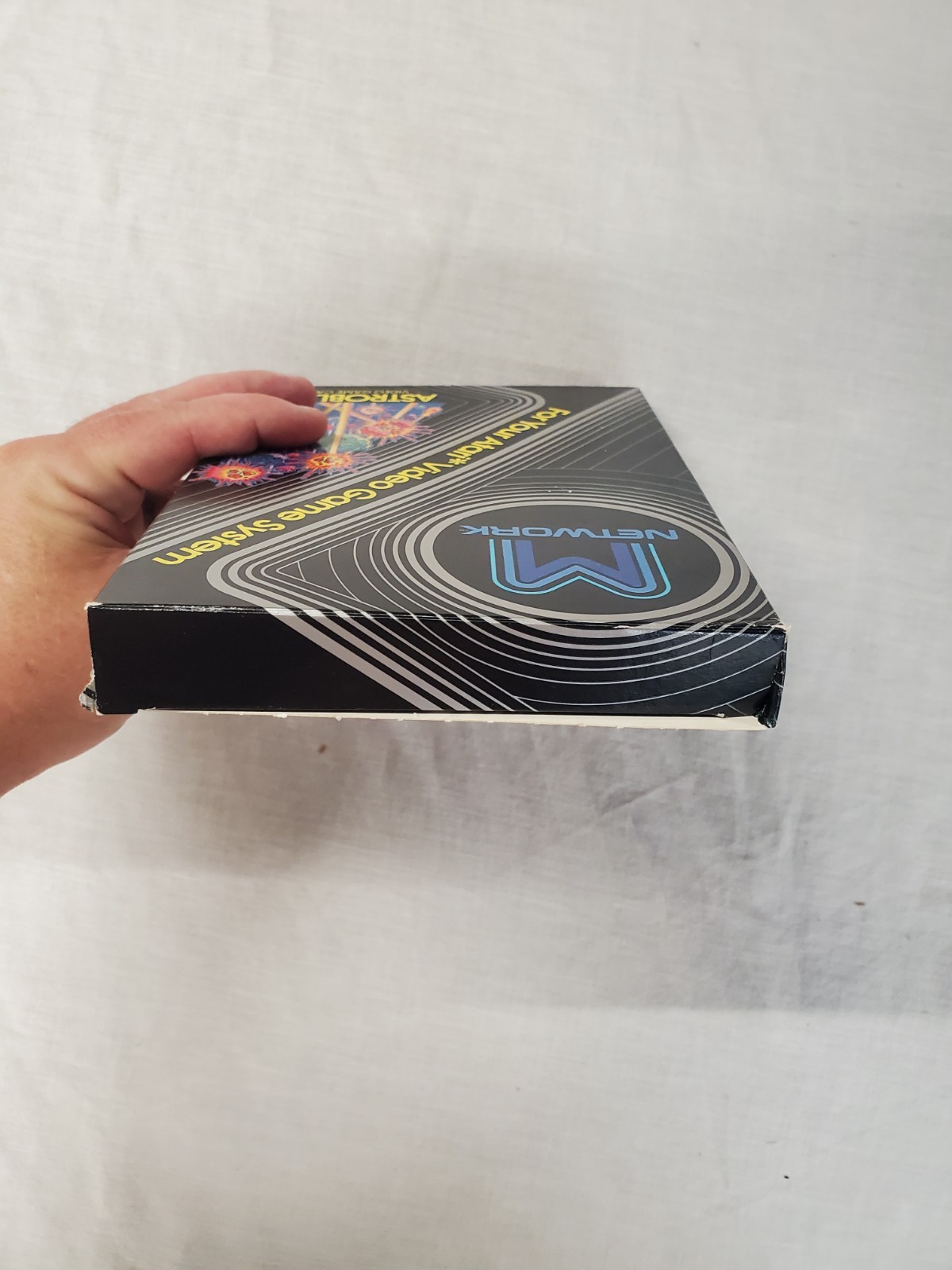 Astroblast (Atari 2600, Mattel) Complete In Box CIB Tested (A029)
