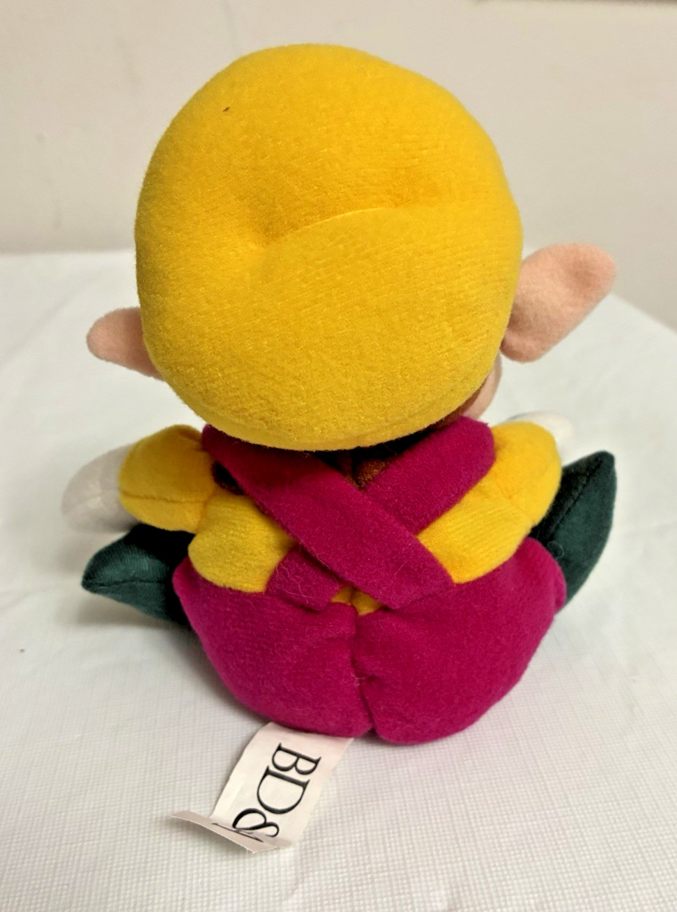 Vintage 1997 WARIO Bean Bag – 6″ BD&A Rare Mario Bros. Nintendo 64 Collectible