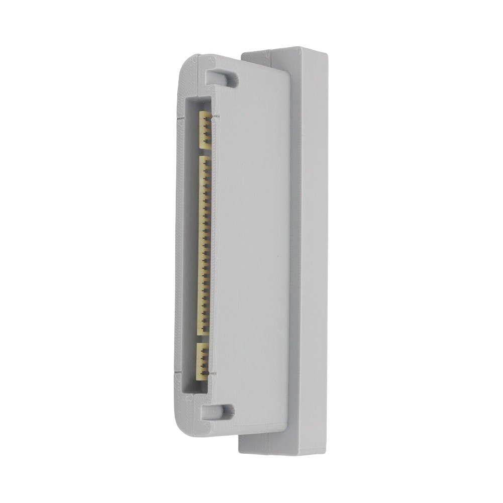 SFC ⇄ SNES Cartridge Adapter – For Super Nintendo & Super Famicom Plug-In Gray