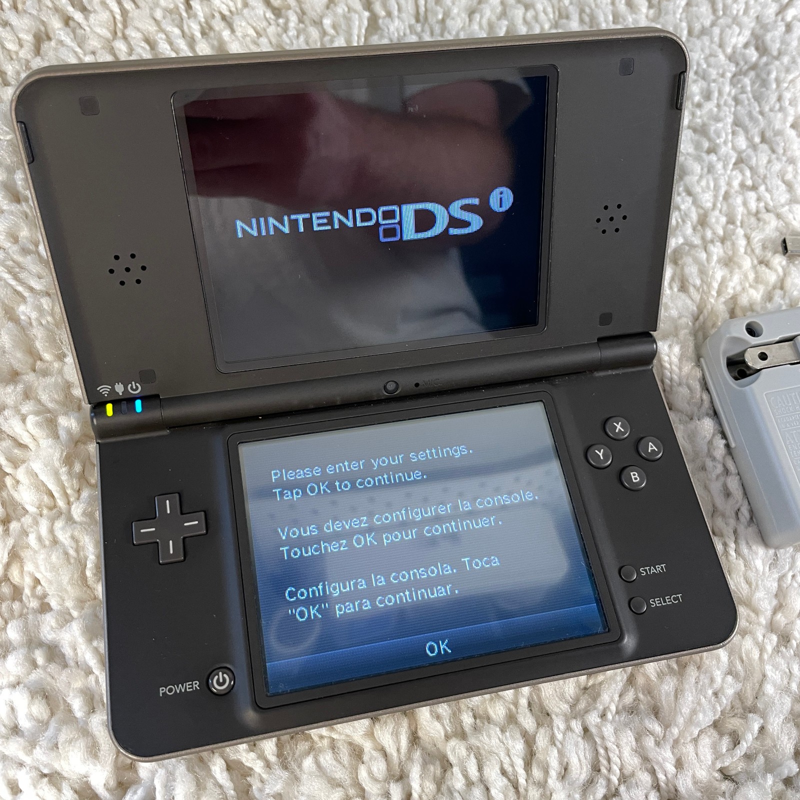 Nintendo DSi XL Bronze Handheld Console System UTL-001 Tested