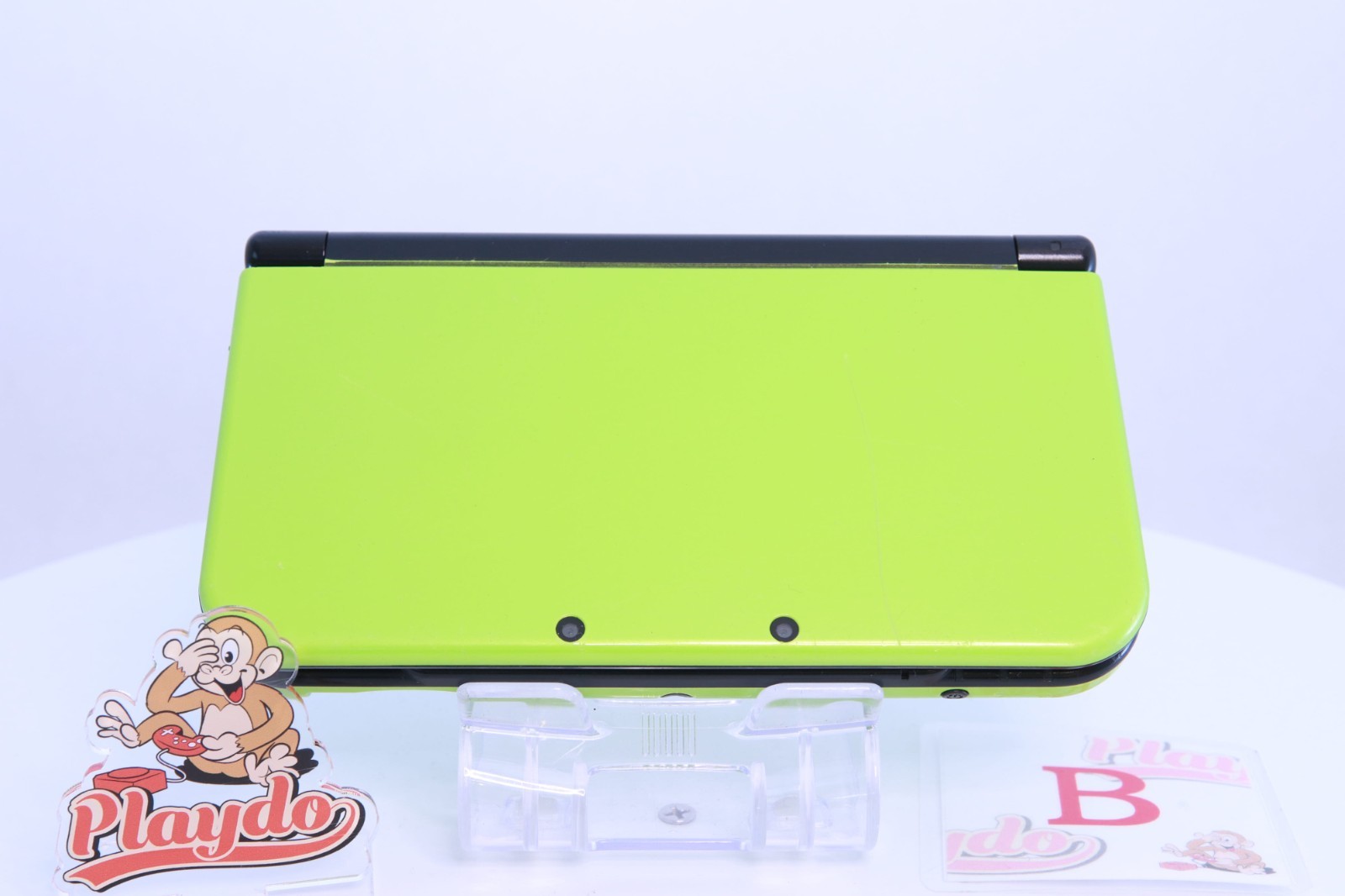 New Nintendo 3DS LL XL Lime Black [Rank : B]Region-locked
