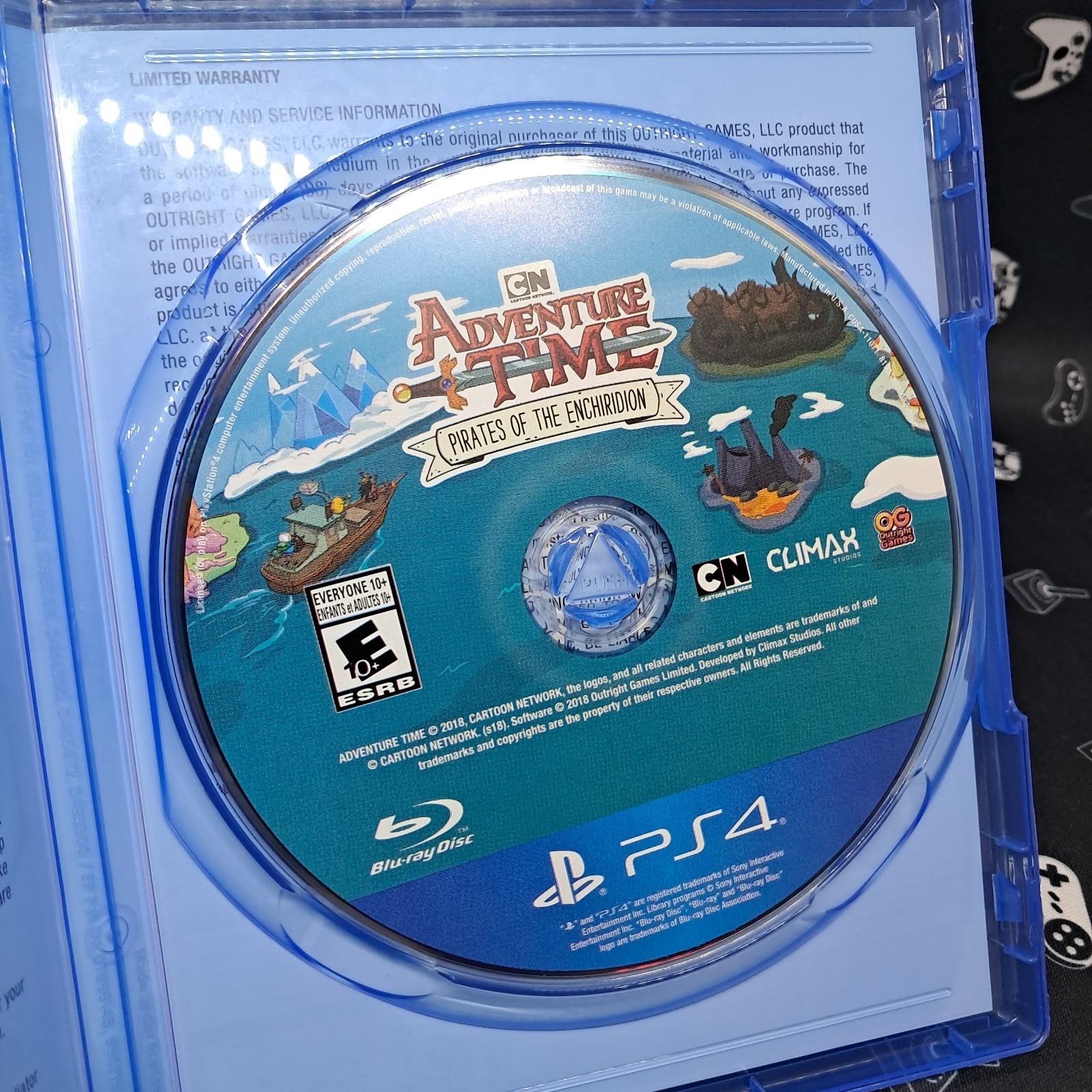 Adventure Time: Pirates of the Enchiridion (Sony PlayStation 4, 2018) EXCELLENT