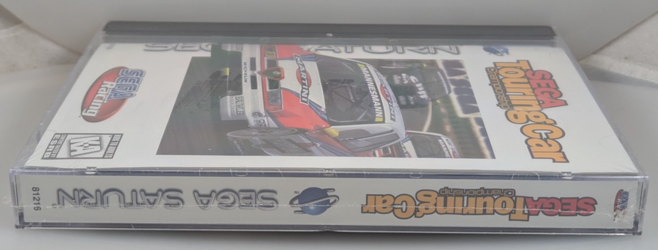 Sega Saturn – Sega Touring Car Championship Brand New Factory Sealed CASE FRESH