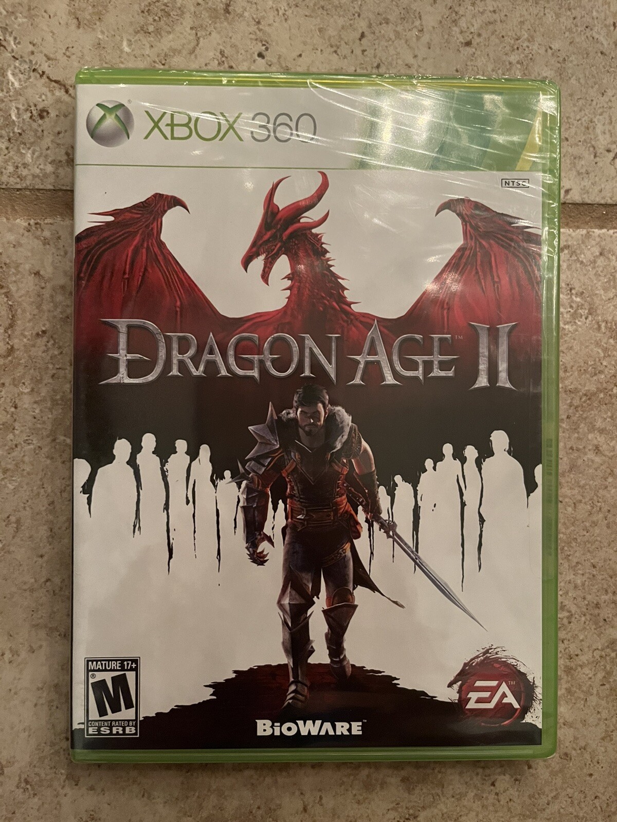 Dragon Age 2 II (Xbox 360, 2011) Orignal White Label Release New Factory Sealed