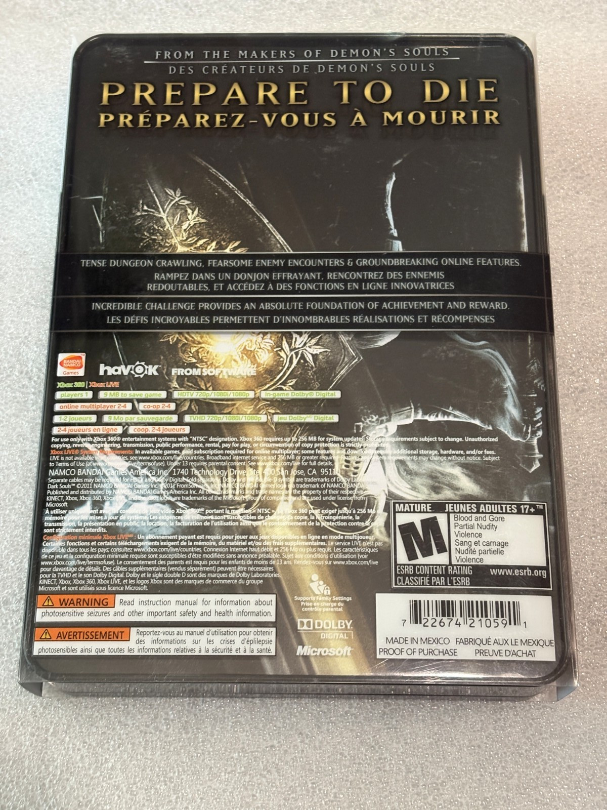 Dark Souls Limited Edition XBox 360