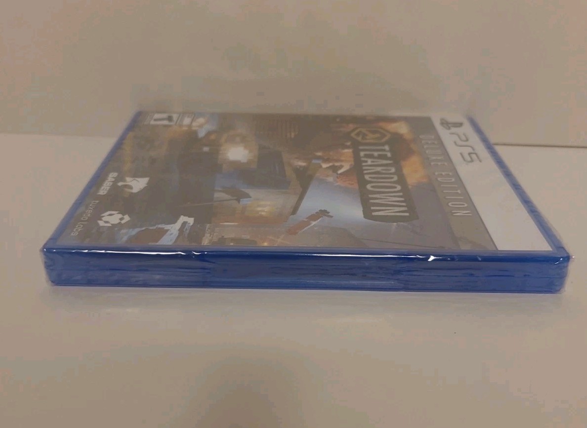 Teardown Deluxe Edition PS5 Brand New Factory Sealed ESRB/US + Case Protector