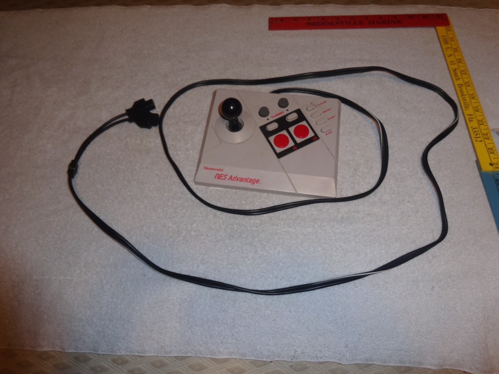 Nintendo NES Advantage video game console Controller Tested Works JOYSTICK! 0019