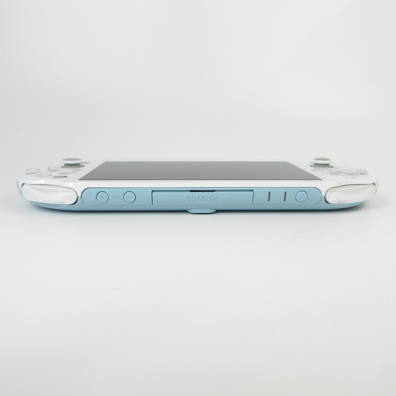 【Very Good】Sony PS Vita PCH-2000 Light Blue / White Wi-Fi Model Console only #Ar