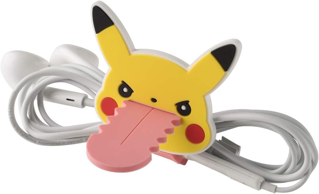 Pokemon Center Japan 2020 Pokémon Berobe~! Yamper Pikachu Cord Holder 4.4-4.6in