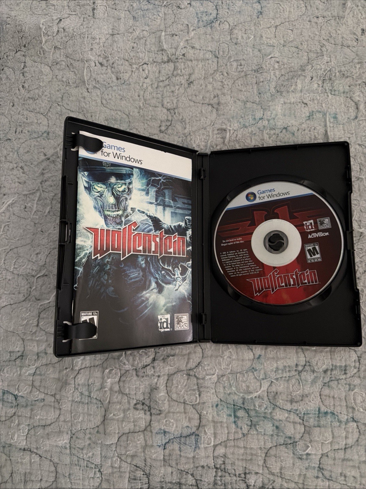 Wolfenstein Game For Windows PC DVD (PC, 2009)