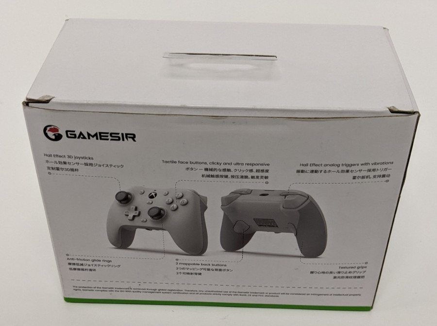 GameSir G7 HE Wired Controller for Xbox – White – Open Box – Hall Effect Sticks