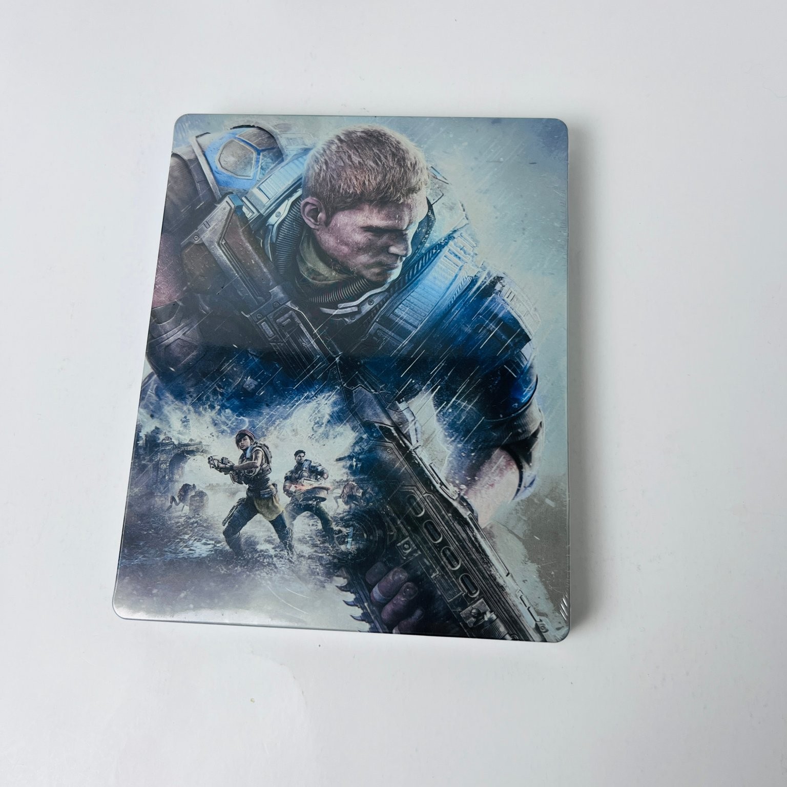 Gears of War 4 Ultimate Edition Xbox One Video Game Steelbook Minor Dent New
